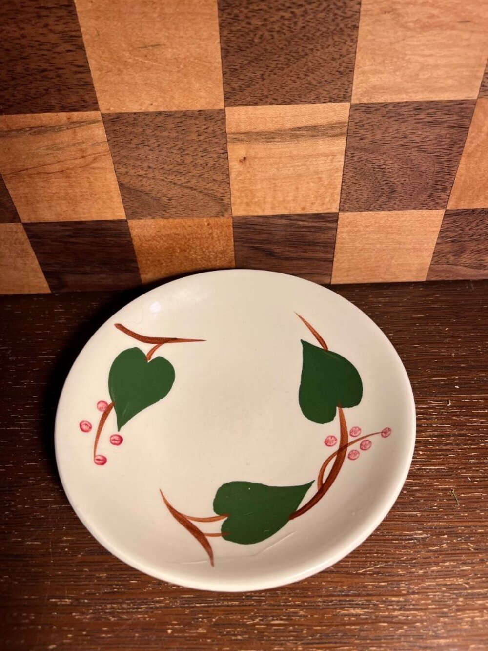 Blue Ridge Hand Painted Snack Plate A737